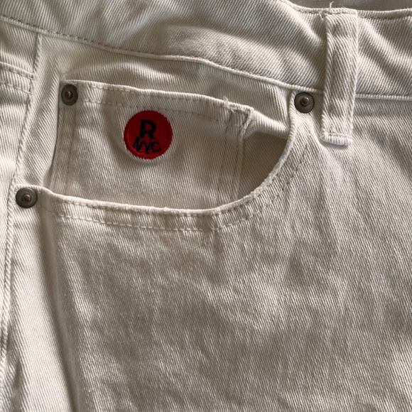 NWOT RED Jeans NYC White Skinny Jeans - Picture 5 of 12